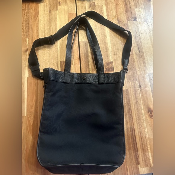 lululemon black tote bag - New Parent 20L And Even A Book Or Two What's in my @lululemon On